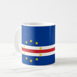 Kap-Verde-Flagge Kaffeetasse