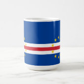 Kap-Verde-Flagge Kaffeetasse (Mittel)