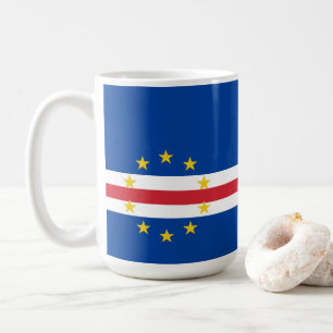 Kap-Verde-Flagge Kaffeetasse