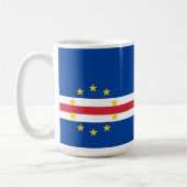 Kap-Verde-Flagge Kaffeetasse (Links)