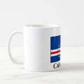 Kap-Verde-Flagge Kaffeetasse (Links)