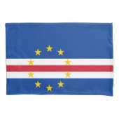 Kap-Verde Flagge Kissenbezug (Vorderseite)