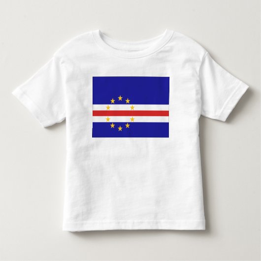 Kap-Verde Flagge Kleinkind T-shirt (Vorderseite)