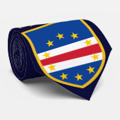 Kap-Verde-Flagge Personalisiert Krawatte (Gerollt)