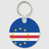 Kap-Verde-Flagge Schlüsselanhänger (Rückseite)