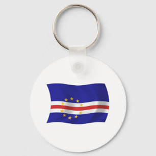 Kap Verde Flagge Schlüsselanhänger