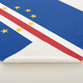 Kap-Verde-Flagge Sherpadecke (3/4)
