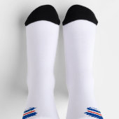 Kap-Verde-Flagge Socken (Oben)