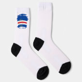 Kap-Verde-Flagge Socken (Rechts)
