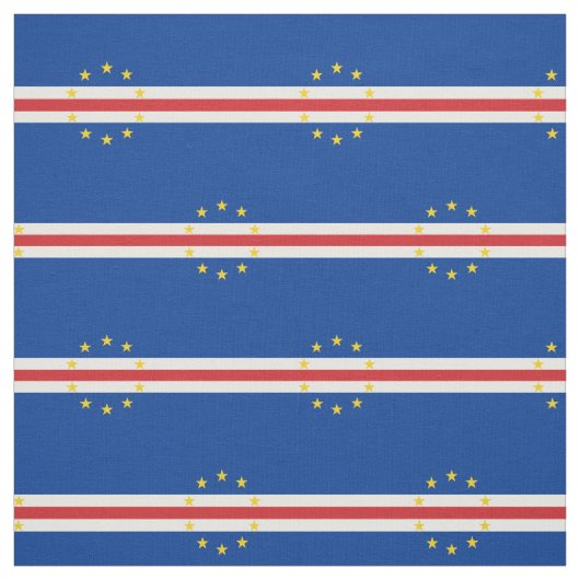 Kap-Verde-Flagge Stoff (Muster)