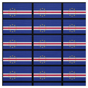 Kap-Verde-Flagge Stoff