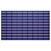 Kap-Verde-Flagge Stoff (Fat Quarter (45,7 x 55,9 cm))