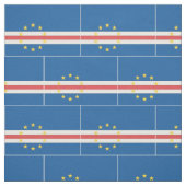 Kap-Verde Flagge Stoff (Muster)