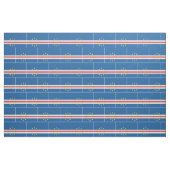 Kap-Verde Flagge Stoff (Fat Quarter (45,7 x 55,9 cm))