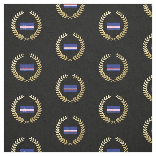 Kap-Verde-Flagge Stoff (Muster)