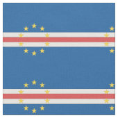 Kap-Verde-Flagge Stoff (Nahaufnahme)