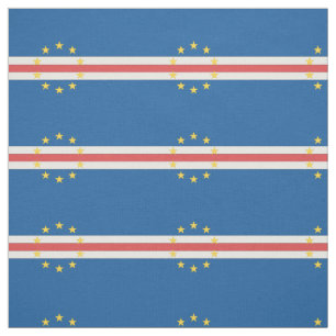 Kap-Verde-Flagge Stoff