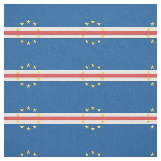 Kap-Verde-Flagge Stoff (Muster)