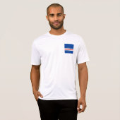 Kap-Verde-Flagge T-Shirt (Vorne ganz)