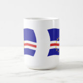Kap Verde Flagge Tasse (Mittel)