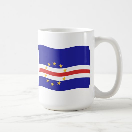 Kap Verde Flagge Tasse (Rechts)