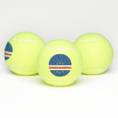 Kap-Verde-Flagge Tennisbälle (Multi)