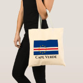 Kap-Verde-Flagge Tragetasche (Vorderseite (Produkt))