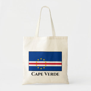 Kap-Verde-Flagge Tragetasche