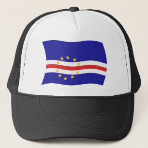 Kap Verde Flaggenmütze Truckerkappe
