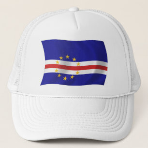 Kap Verde Flaggenmütze Truckerkappe