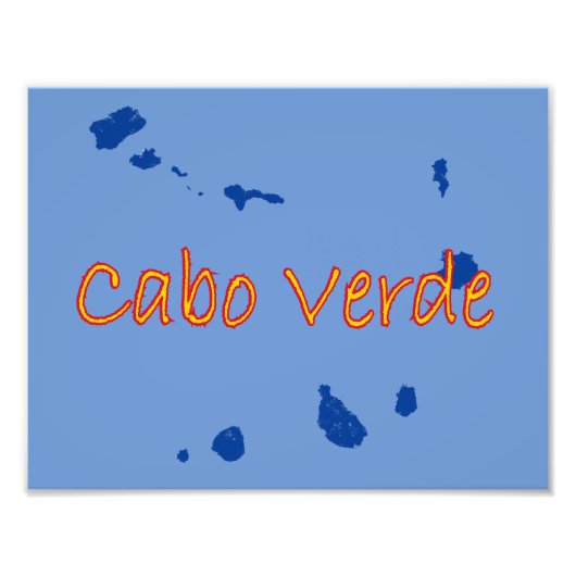 Kap Verde Fotodruck (Vorne)