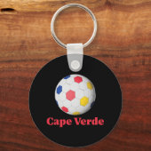 Kap Verde Fußball Schlüsselanhänger (Vorderseite)