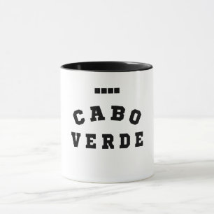 Kap Verde Fußballfan Football Tasse