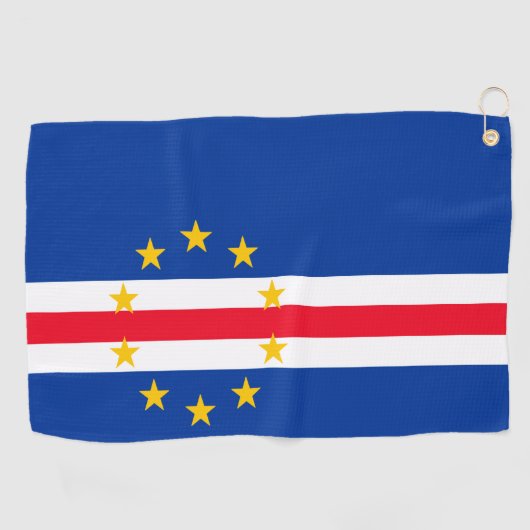 Kap Verde Golfhandtuch (Horizontal)