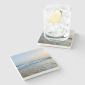 Kap Verde – havets lugn | poster Steinuntersetzer (Seitenansicht)