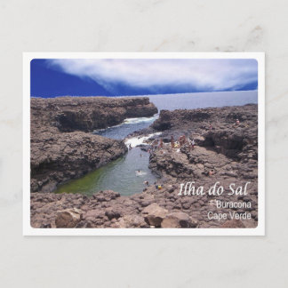 Kap Verde - Insel Sal - Buracona - Postkarte