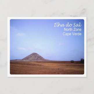 Kap Verde - Insel Sal - Nordzone - Postkarte