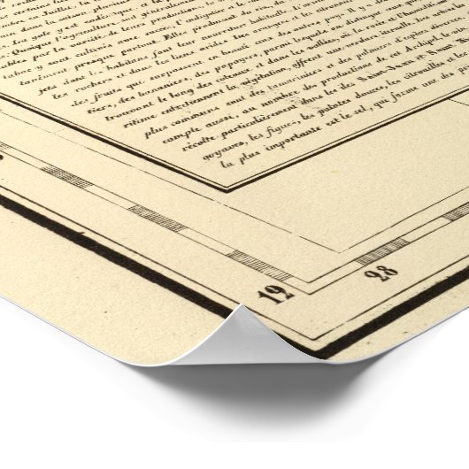 Kap Verde Islands Afrika Poster (Ecke)