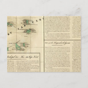 Kap Verde Islands Afrika Postkarte