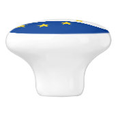 Kap-Verde-Keramik Pull Keramikknauf (Seitenansicht)