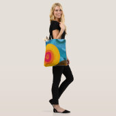 Kap Verde Lebendiger Sonnenuntergang Tasche (Am Model)