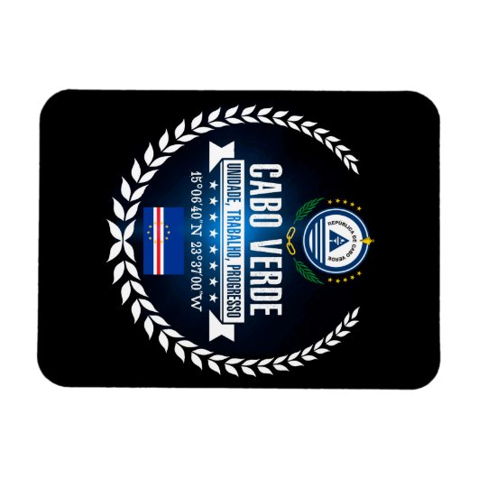 Kap Verde Magnet (Horizontal)