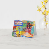 Kap-Verde notecard Karte (Gelbe Blume)