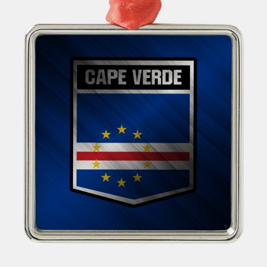 Kap Verde Ornament Aus Metall (Vorne)