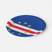 Kap Verde Pappteller (Schrägansicht)