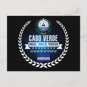 Kap Verde Postkarte