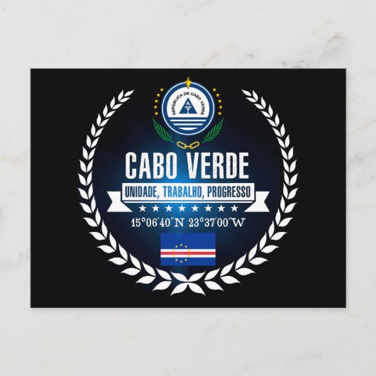 Kap Verde Postkarte (Vorderseite)