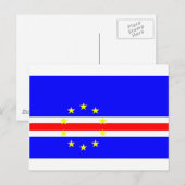 Kap Verde Postkarte (Vorne/Hinten)