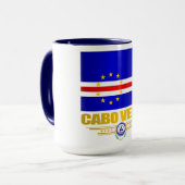 Kap Verde Pride Tasse (Vorderseite Links)