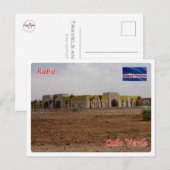 Kap Verde - Rabil - Flughafen - Postkarte (Vorne/Hinten)